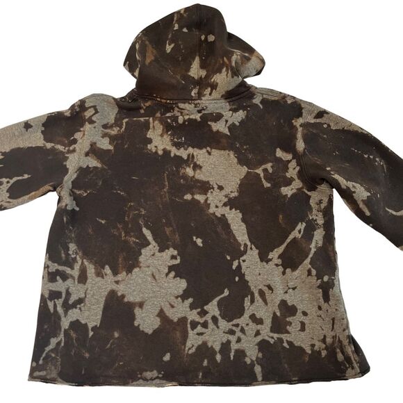 Hillsong College Womens Medium Cropped Tye Dye Hoodie, Hillsong College Crop 359 - Picture 3 of 11